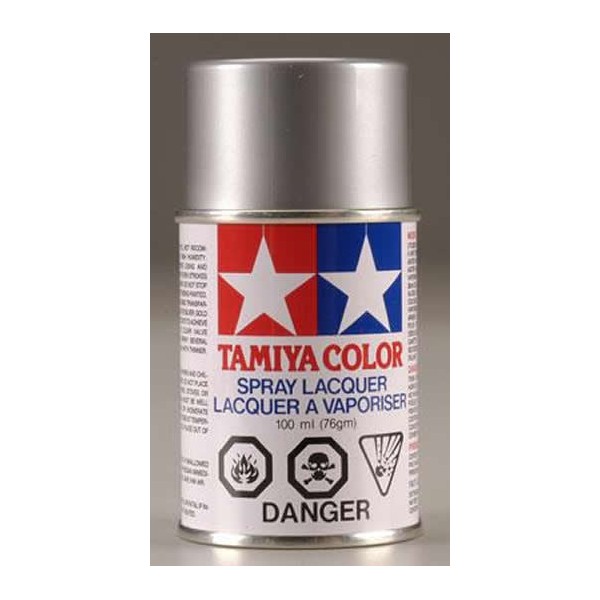 TAMIYA PS12 POLYCARB PAINT SILVER Paints/Glues RC Innovations