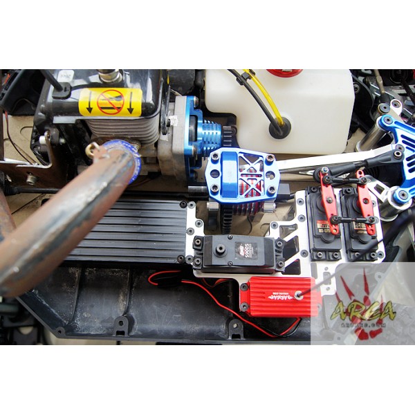 Area RC Dual Steering Servo Tray For Losi 5ive Chassis Parts