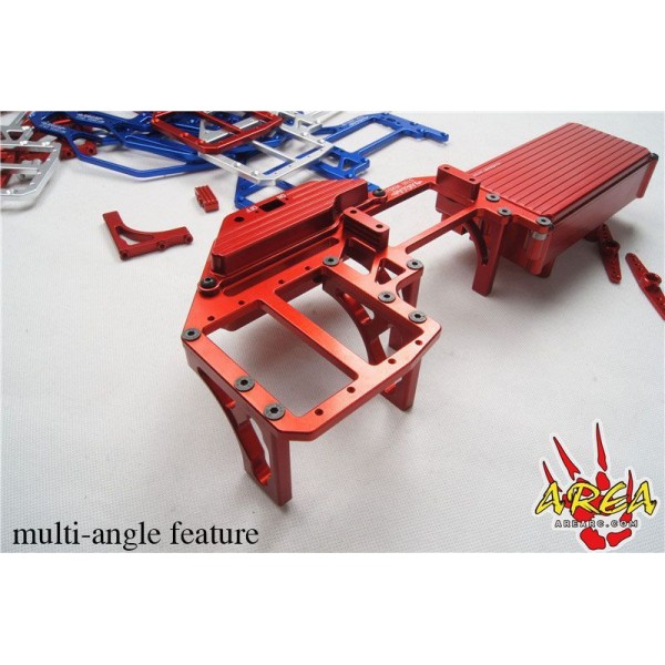 Area RC Losi 5ive T Dual Steering Servo Mount and Tray V3 Suspension