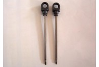 86437 Shock shafts (4x105mm) front. | Shocks & parts