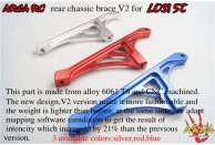 Area Rc Rear chassis brace for LOSI 5IVE-T | Chassis Parts | MGC Carousel | Used / Clearance Items