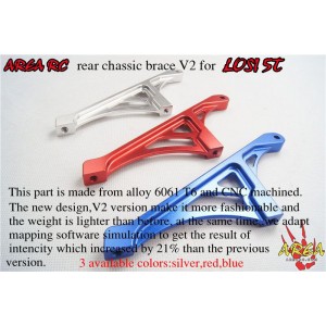 Area Rc Rear chassis brace for LOSI 5IVE-T | Chassis Parts