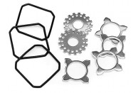 87474 Alloy Diff Washer Set | Diff Drivetrain & Gears