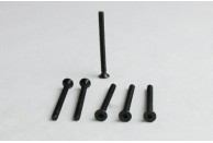 Flat Head Hex Screw m3x36 6pce | VRX Racing SCT Parts | VRX Racing MT Parts | VRX Racing Spirit Buggy Parts | VRX Racing X-Ranger Parts 
