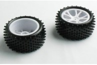 Rear Tyre Set 1/10 buggy 2 pce  | VRX Racing Spirit Buggy Parts | 1/10 Wheels & tyres 