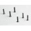 Flat Head Hex Screw m3x18 3pce