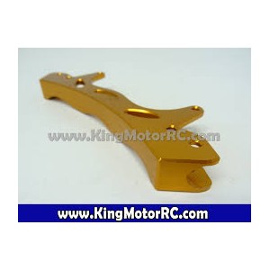 Aluminum Rear Shock Brace (orange) | Large Scale Parts   | Suspension & Steering Parts | King motor after market parts | Suspension Option Parts