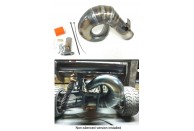 Victory R/C Rear Mount "BIGBORE" Pipe for HPI Baja 5b/5T - Silenced | Large Scale Parts  
