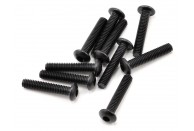 SWorkz 3x15mm Button Head Screw (10) | Bolts, Screws, Nuts, Washers & Ball Studs | Bolts, Screws, Nuts, Washers & Ball Studs