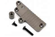 SWorkz S350 Power Steering Aluminum Throttle Linkage Arm Plate (Gun Metal) | Brake Parts | Alloy  & Option Parts | Brake Parts
