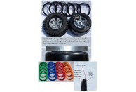 Hostile "Ultra" Beadlock Rings  - Set of 2 - Yellow | Wheels, Beadlocks & Tyres | Wheels, Beadlocks & Tyres