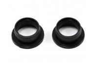 ProTek RC 1/8 Scale Silicone Exhaust Manifold Gasket Set (Black) (2) | Engine Accessories