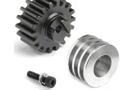 86498 HD 18T Pinion Gear, with Alloy Heatsink | Diff Drivetrain & Gears