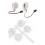  LED LIGHT POD/COVER SET (CLEAR