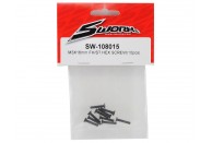 SWorkz 3x16mm Flat Head Hex Screw (10) | Bolts, Screws, Nuts, Washers & Ball Studs | Bolts, Screws, Nuts, Washers & Ball Studs