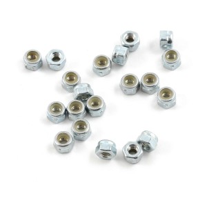 ProTek RC 4mm "High Strength" Nylon Locknut (20) | Nyloc Nuts 