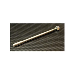 1/4" HARD stainless steel drive shaft with threaded end | Driven Line parts