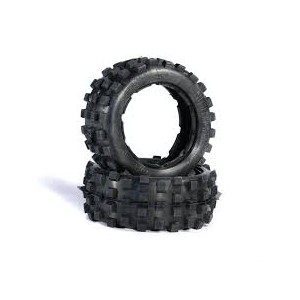 Hostile MX Knobby FRONT Tire Set for 5b (HARD Compound) | Wheels, Beadlocks & Tyres | Wheels, Beadlocks & Tyres | 1/5 Rims, Tyres And Accessories | Wheels and Tyres