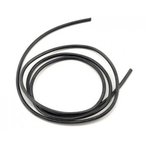  ProTek RC 16awg Black Silicone Hookup Wire (1 Meter) | Wire
