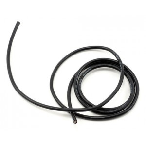  ProTek RC 14awg Black Silicone Hookup Wire (1 Meter) | Wire