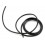  ProTek RC 14awg Black Silicone Hookup Wire (1 Meter)