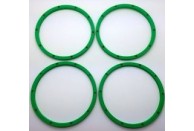 Silverback v3 Lipped Outer HD Beadlocks for Baja 5b/T/SC and Losi 5ive - Green | Wheels, Beadlocks & Tyres | Wheels, Beadlocks & Tyres