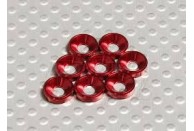 M3 Countersunk Washer RED 8pcs  | Bolts, Screws, Nuts, Washers | Bolts, Screws, Nuts, Washers & Ball Studs | Bolts, Screws, Nuts, Washers & Ball Studs | Bolts, Screws, Nuts, Washers & Ball Studs | Bolts /Nuts/Screws/Clips ETC. | Washers
