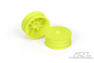 Velocity 2.2" Hex Front Yellow Wheels for RB6, B5, B5M | 1/10 Wheels & tyres  | Rims