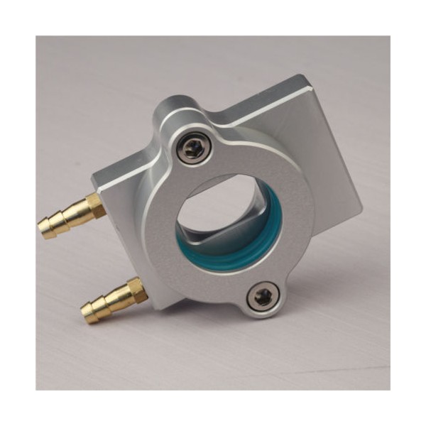 Aluminum Water Cooled Flange 25.4mm Water Cooling Exhausts RC