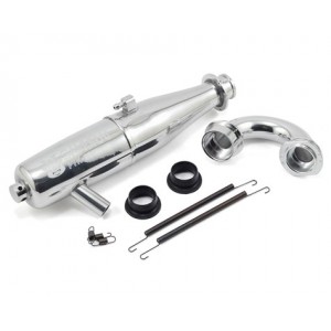 ProTek RC 2090 Tuned Exhaust Pipe w/Manifold (Welded Nipple) | Nitro engines | Engine Accessories | Headers/Pipes