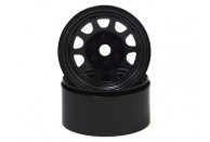 SSD RC Stock 1.9” Steel Beadlock Wheels (Black) | Wheels 