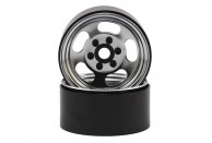 SSD RC Slot 1.9” Steel Beadlock Wheels (Chrome) | Wheels 