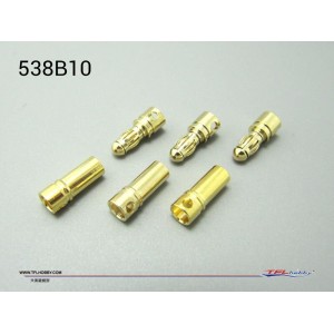 Bullet Connectors 3.5mm | Plugs