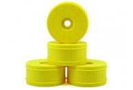 JConcepts 83mm Bullet 1/8th Buggy Wheel (4) (Yellow)  | Buggy rims | JConcepts
