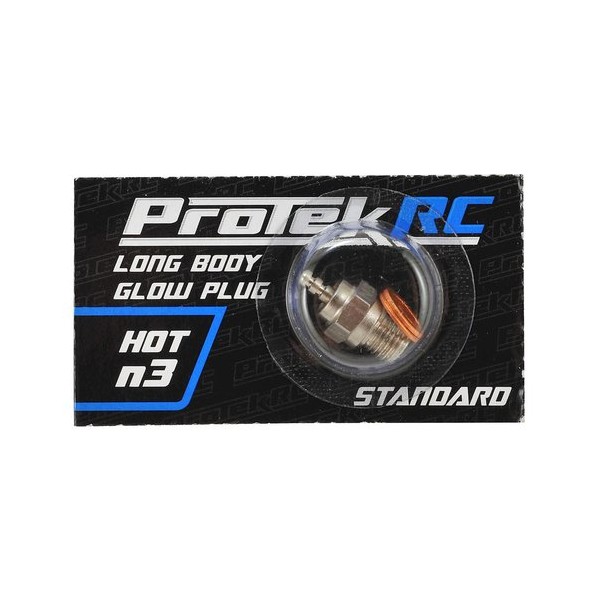 ProTek RC N3 Hot Standard Glow Plug .12 .15 and .18 Engines