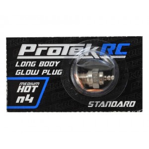 ProTek RC N4 Medium Hot Standard Glow Plug (.12, .15 to .28 Engines) | Engine Accessories