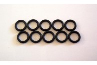 75077 O-Ring 4x1mm Black | Diff Drivetrain & Gears