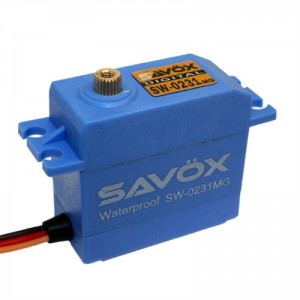 Savox STD size Waterproof 15kg/cm, Digital Servo, 0.17sec, 6V, 66g, 41.8x20.2x42.9mm | Servos | Radio Box  &  Accessories