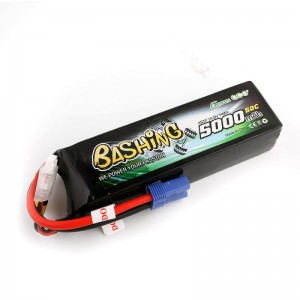 Gens Ace 5000mah 4S 14.8v 60C Lipo Battery Pack with EC5 Plug-Bashing Series  | Look Whats New | LIPO | Home