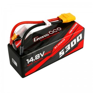 NEW Gens Ace 5300mAh 4S 14.8v 60C Hardcase with EC5 Plug and XH Balance | Home | Look Whats New | LIPO