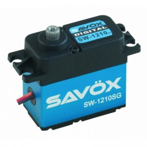 Savox STD size Waterproof 32kg @ 7.4v or 20kg/cm @ 6v, Digital Coreless Motor Servo, 0.15sec, 6V, 71g, 40.6x20.7x42.0mm | Servos