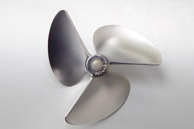 CNC Aluminum 3 blade Propeller 67x1.4x6.35mm