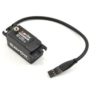 SC-1251 BLACK Savox LOW Profile Coreless Digital Servo