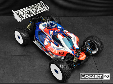 VISION Body for Team Associated RC8B3.1 / B3.2 Precut