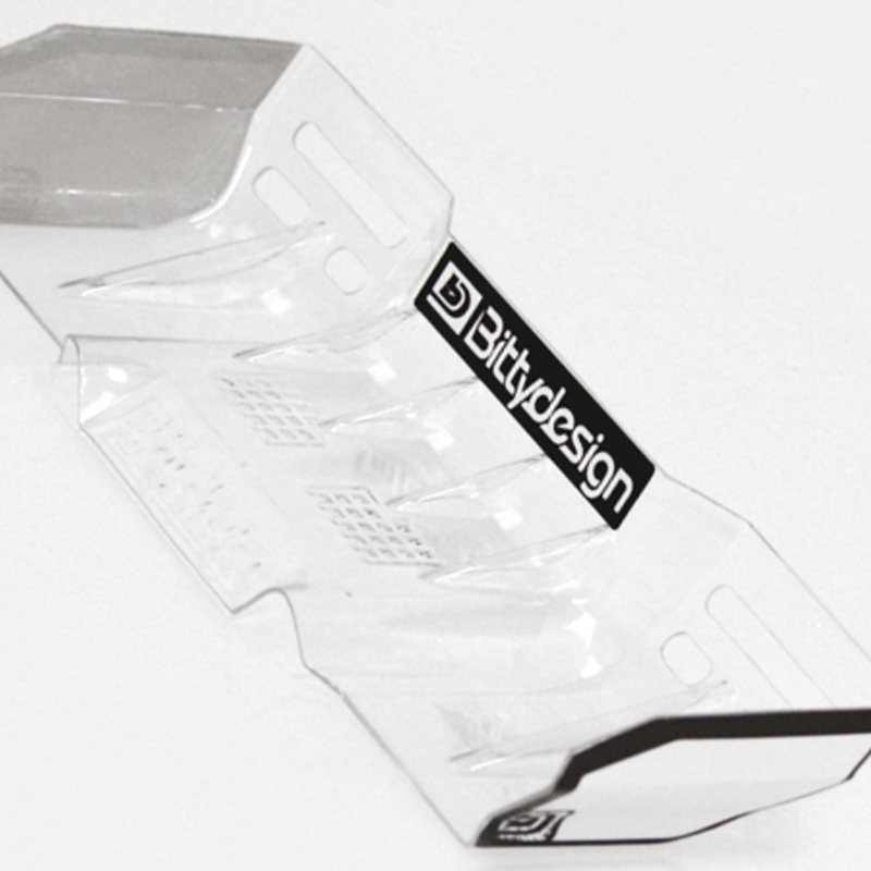Zefirus 1/8 Buggy & Truggy lexan wing set Clear