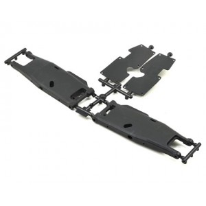 SWorkz S35-T/S350T Race-Composite Rear Lower Arm Set (+3mm)