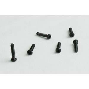 Round Head Hex Screw 6 pce 2x10mm