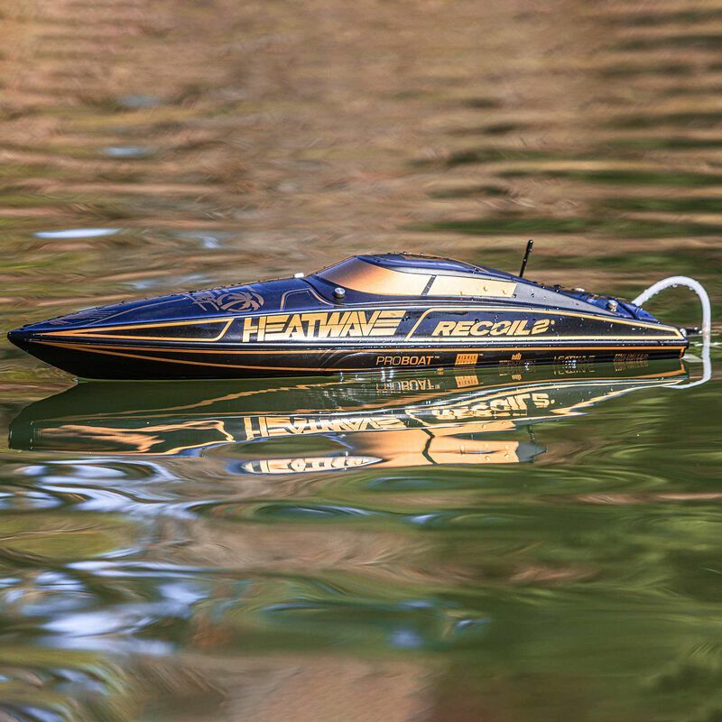Recoil 2 V2 26inch Self-Righting Brushless Deep-V RTR, Heat Wave Visual by Pro Boat