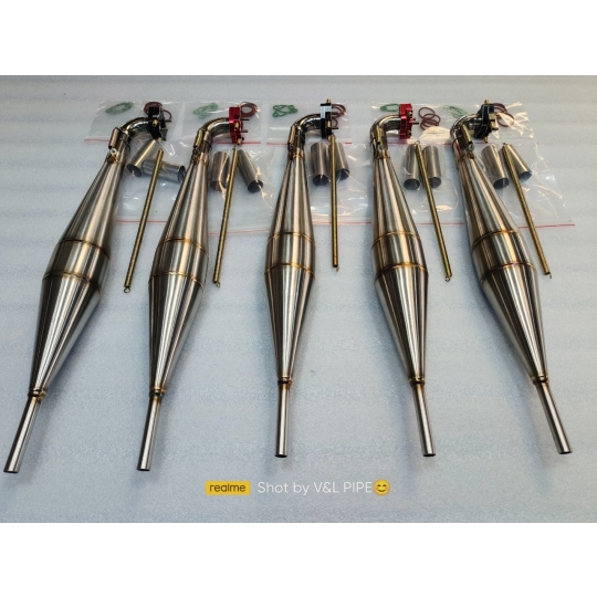 Stainless Steel Power Pipe with Header