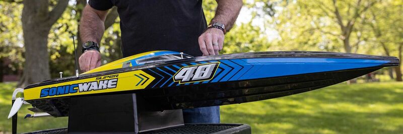 Proboat Super Sonicwake 48in Brushless Deep-V RTR
